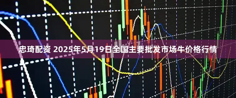忠琦配资 2025年5月19日全国主要批发市场牛价格行情