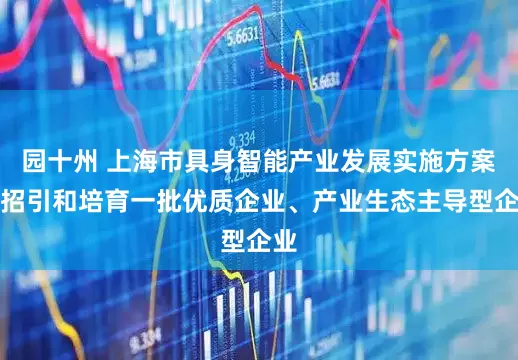 园十州 上海市具身智能产业发展实施方案：招引和培育一批优质企业、产业生态主导型企业
